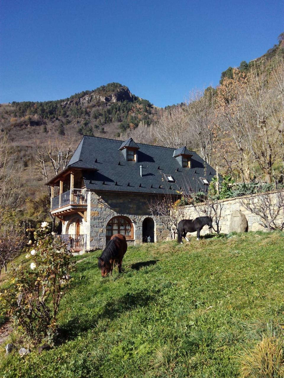 Gistaín Casa Rural Fontamil المظهر الخارجي الصورة